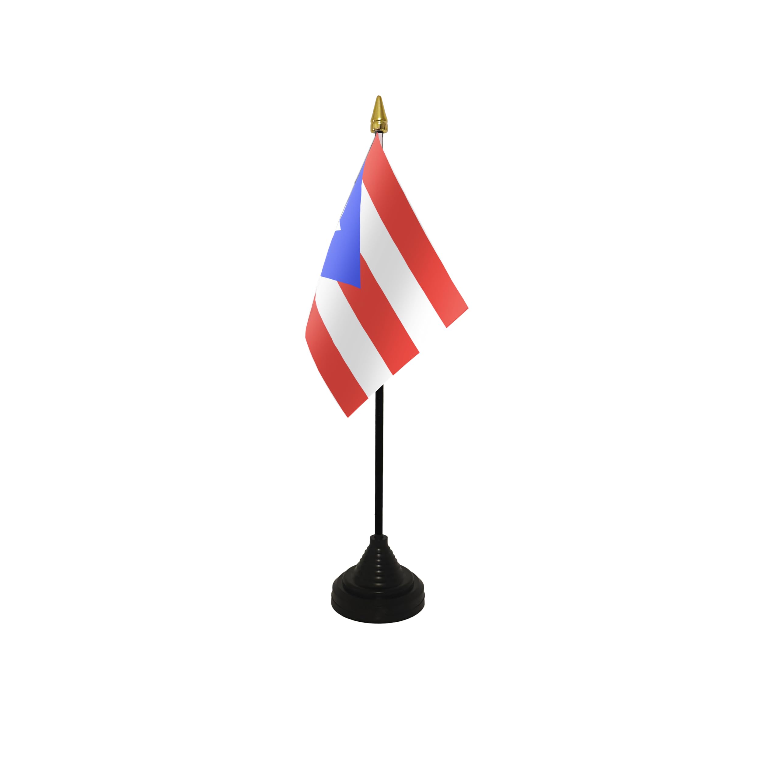 Flagtex Puerto Rico Small Table Flag With Black Base