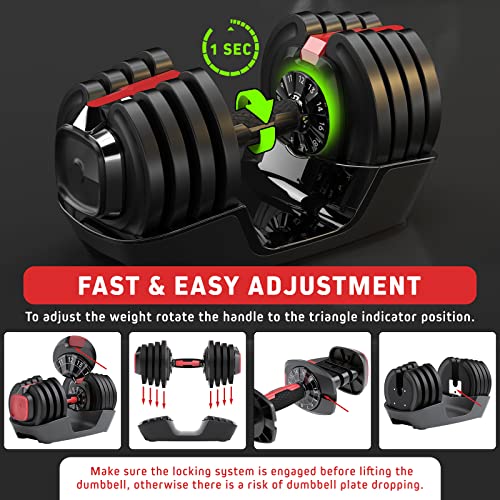 Icefox-Adjustable-Dumbbell-40Lbs-Free-Weights-Dumbbell-Workout-Equipment-for-Home-Gym-Suitable-MenWomen