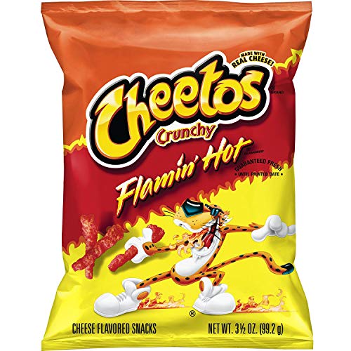 Cheetos Crunchy Flamin' Hot Cheese Snacks (3.5 oz ea., 28 ct.)