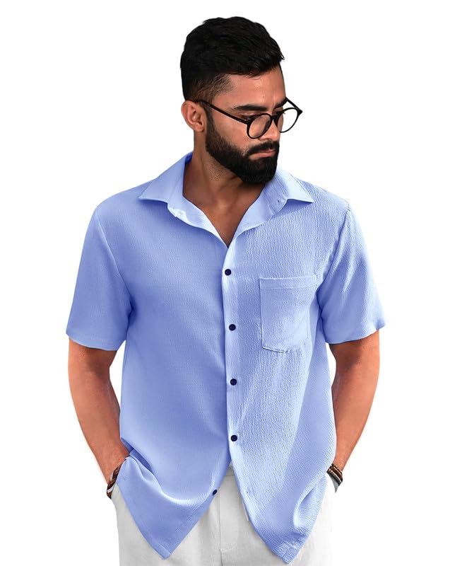 Image of Tee Projekt Textured Shirts for Men || Casual Shirt for Men || Comfortable and Stylish for Every Wardrobe