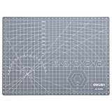 Self healing cutting mat: Made from high-quality PVC, don't hurt the cutter blade, blades are much more durable, Its tough surface resists cuts and marks while the non-stick feature prevents wear Scale Mark Clear: Double-side clearly printed with met...