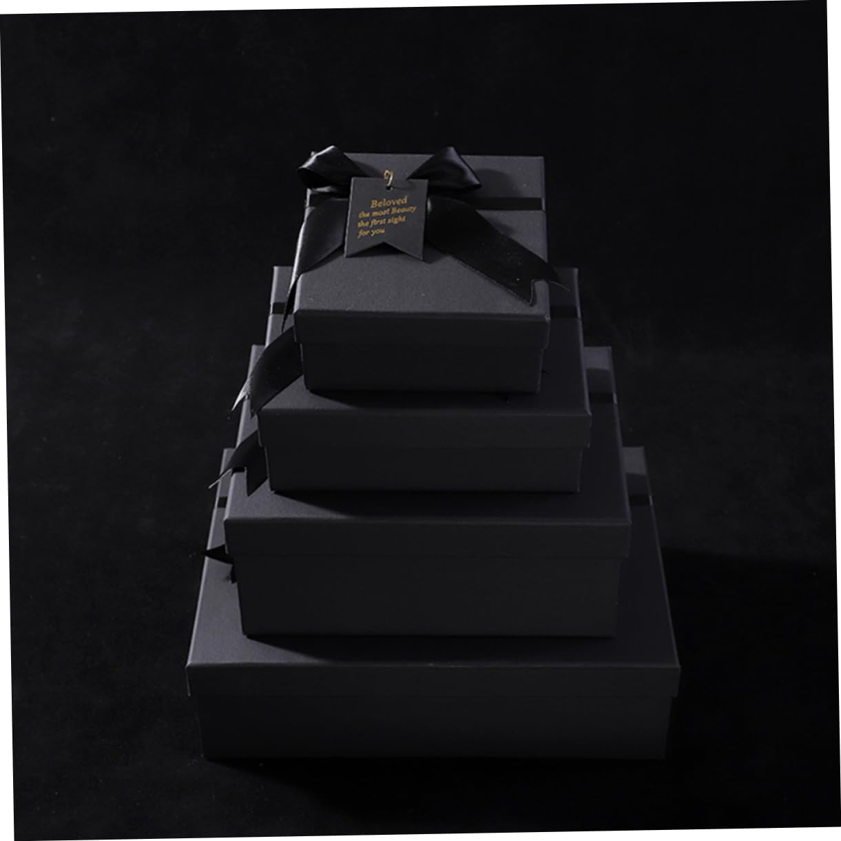 Healeved Papier Box Set Elegante Luxus Bowknot Verpackung Boxen für Schmuck Candy
