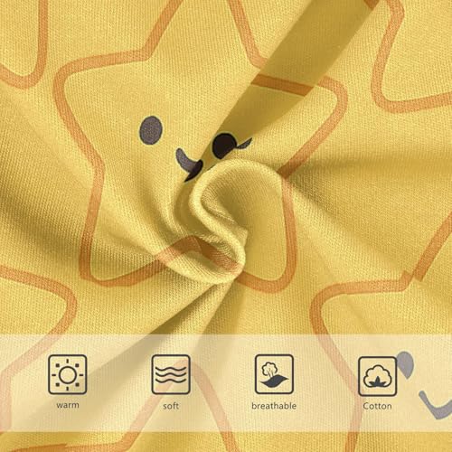 Girls' Triangle Panties Comfort Underwear for Baby Girls Stars Pattern3