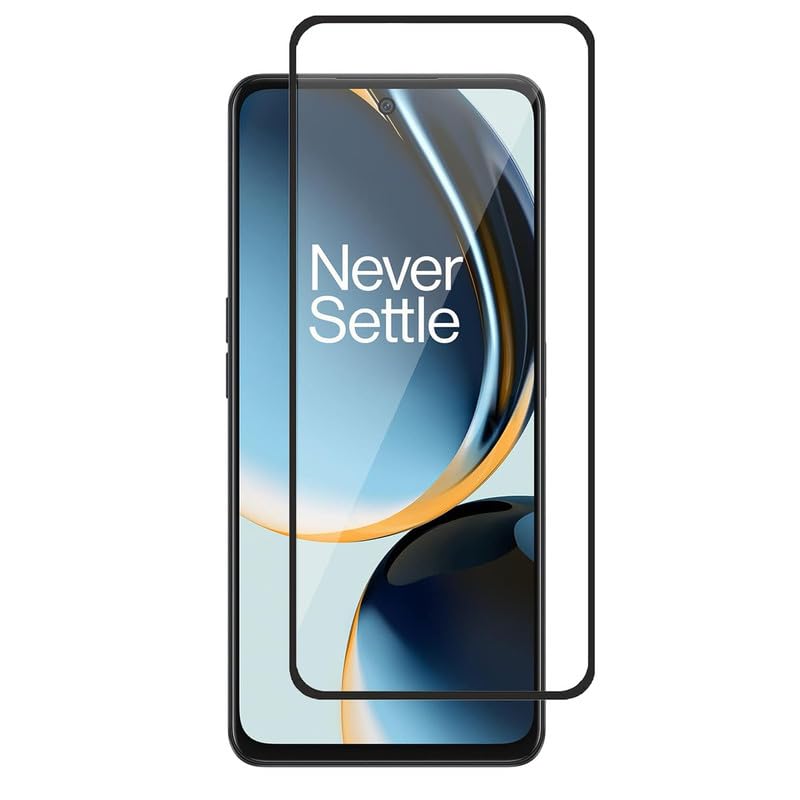 Image of Edge To Edge Screen Protector Tempered Glass For Oneplus Nord CE 4 lite 5G (2024) Oneplus Nord CE 4 lite Tempered glass with Full Edge Protection and Easy Installation Kit
