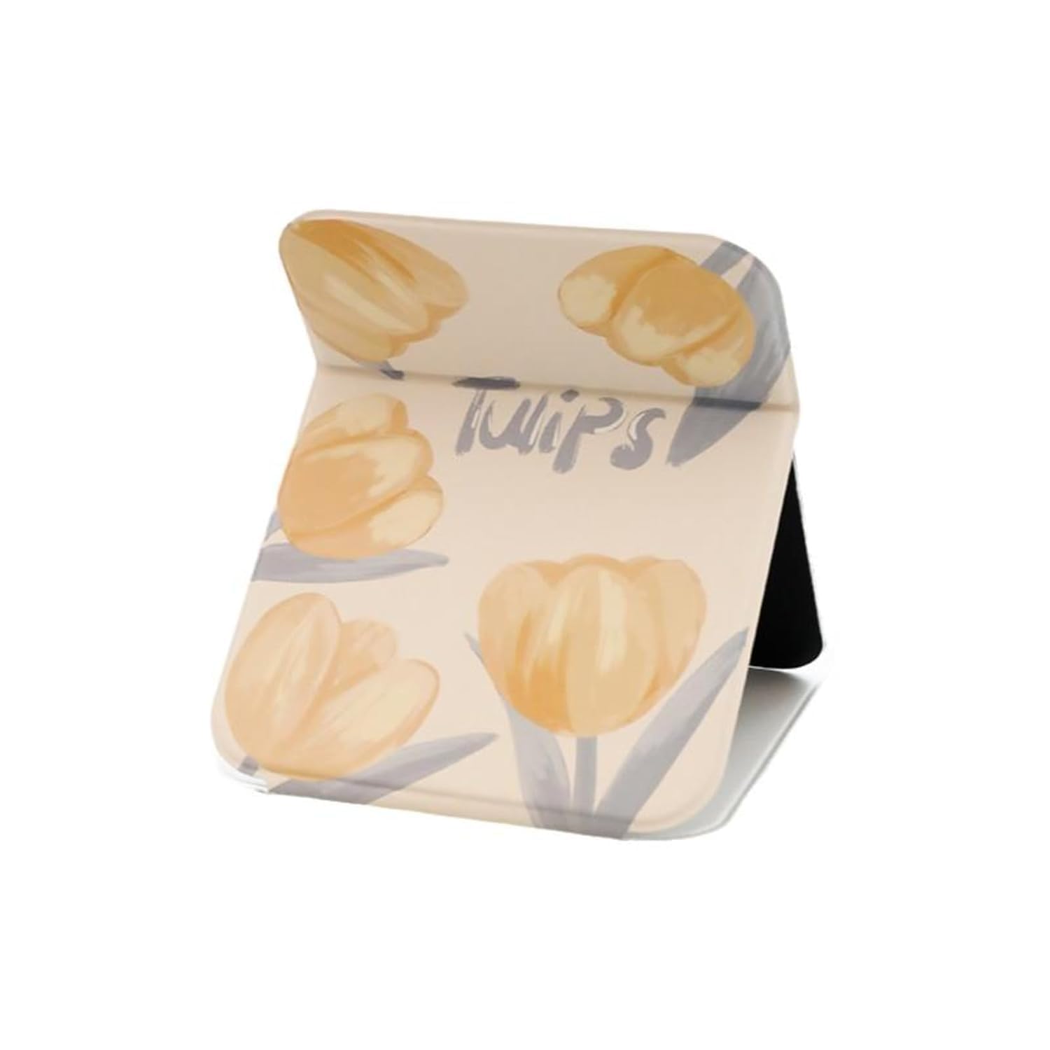 Ahluana Flower Folding Makeup Mirror| Tulip Portable Vanity Mirror with Adjustable Stand, HD Cosmetic Mirror for Travel & Dressing Table-image-38