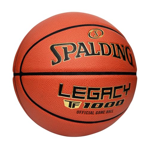 Ballon de basket Spalding TF-1000 Precision taille 7 intérieur en microfibre marron