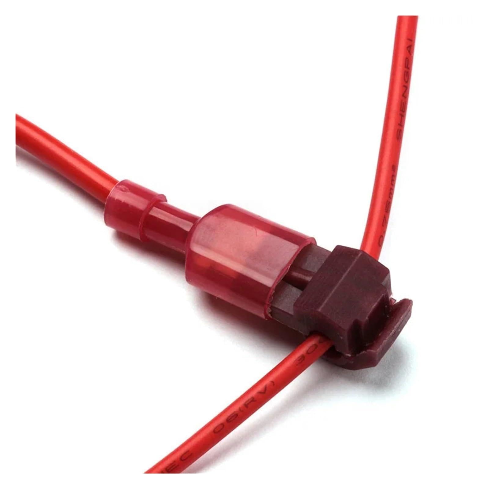 QMKADFQXF 50PCS (25pairs) Quick Splice Wire Connectors Electrical Cable Connectors Snap Splice Lock Wire Crimp Terminals
