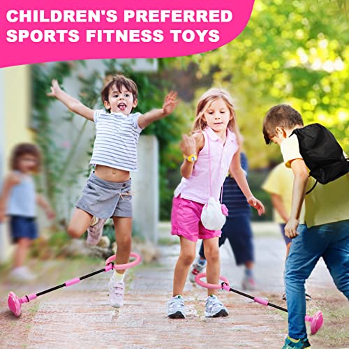 Vittyl Hewog Skip Ball, Portable Foldable Colorful Flash Wheel Swing Ball, Kids Toys For Girls & Boys For Skip It, Sports Fitness Toys For Kids & Adults. Gifts For Mom Women & Girls Toys Age 5-10 Years thumb #1
