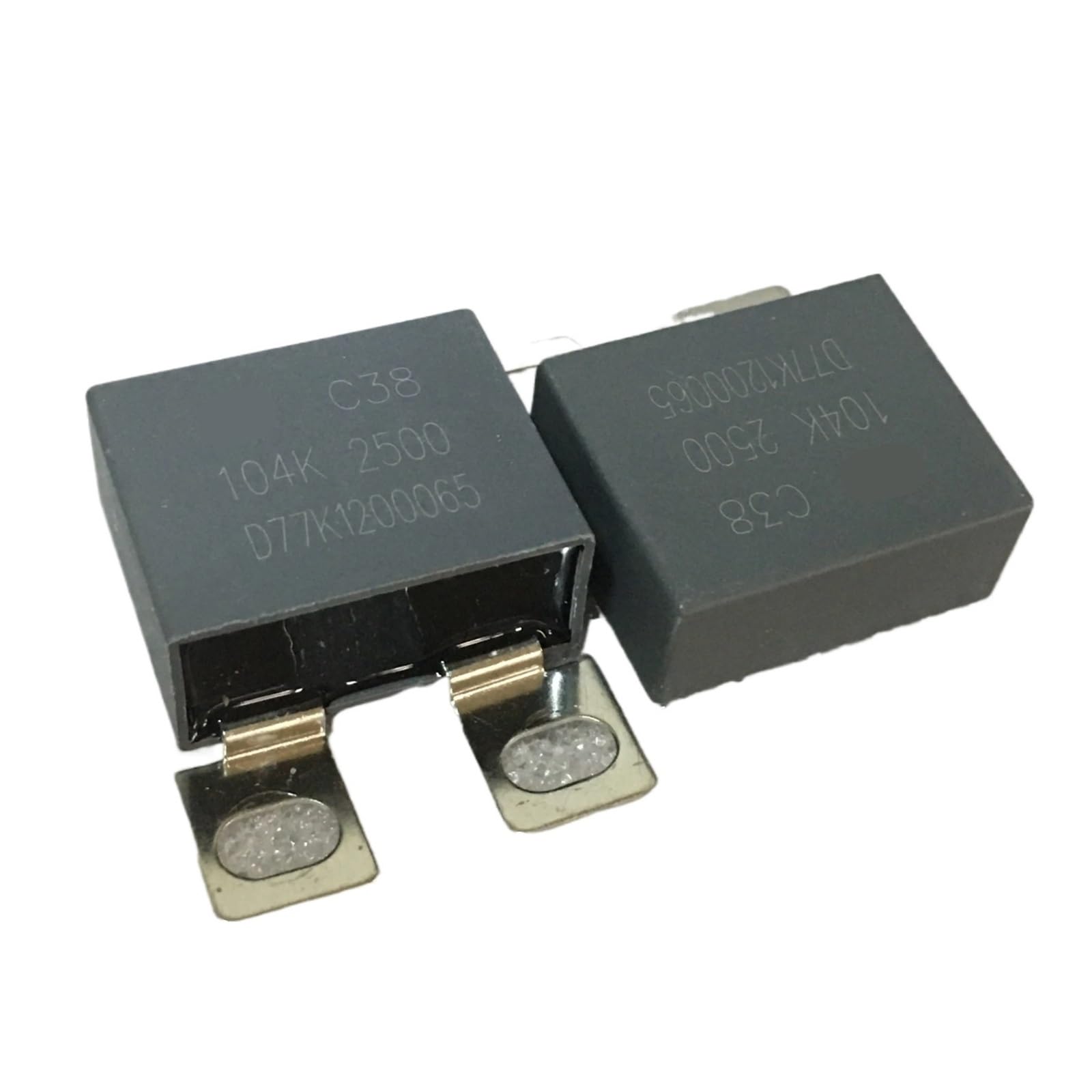 LEOTNNDQ 1pcs C38 104K 0.1UF 2500VDC Film Capacitor