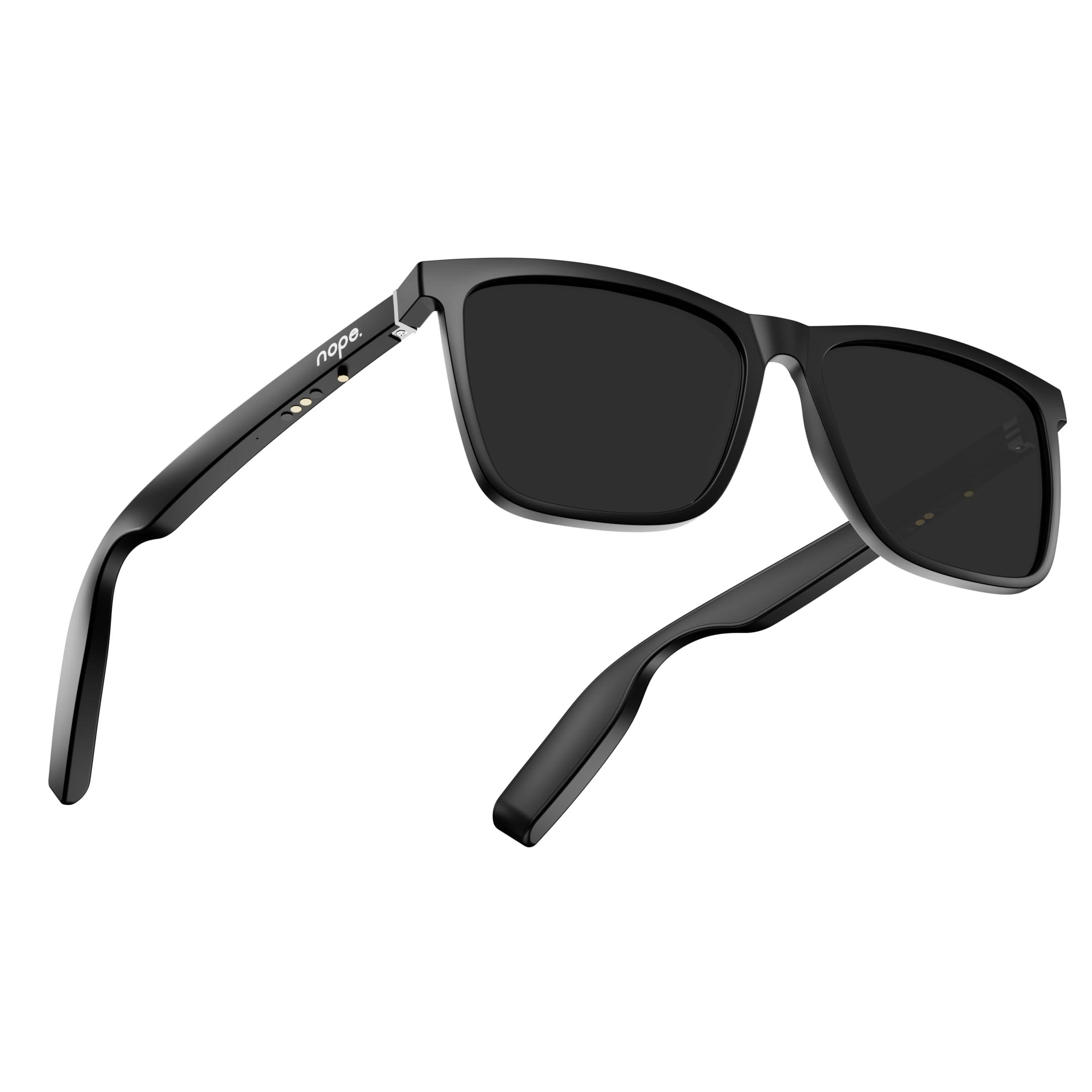 Nope Vibe Smart Audio Glasses | Open-Ear Bluetooth Sunglasses with Immersive Sound, 10H Playtime, Button Controls, Voice Assistant, Rapid Charge, UV Protection