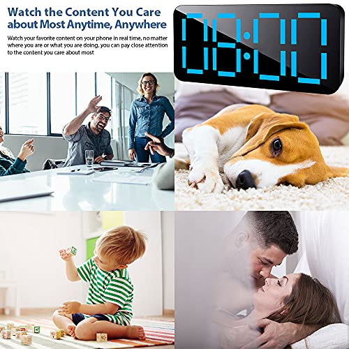 Image of Hidden Camera Clock 1080P HD Wireless Cameras Hidden Camera for Indoor Security WiFi Nanny Cam with Motion Detection for Pet /Children