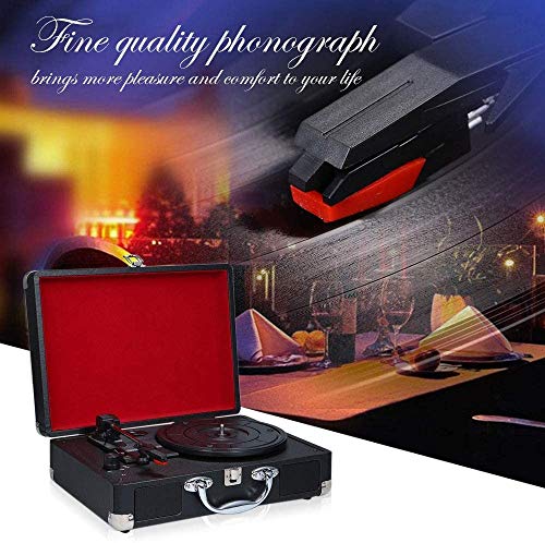 Tourne-Disque Tourne-Disque phonographe Portable avec Haut-parleurs stéréo intégrés Platine Vinyle à entraînement par… - Les Beatles, Paul McCartney, John Lennon, RIngo Starr, George Harrison Tourne-Disque Tourne-Disque phonographe Portable avec Haut-parleurs stéréo intégrés Platine Vinyle à entraînement par… – Image 6