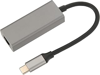 USB C to RJ45 Ethernet Adapter, 1000Mbps High Speed Type C Gigabit Ethernet Adapter for Laptop, Tablet and Mobile Phone, Compatible with Windows 7, 8, 10, for Windows XP