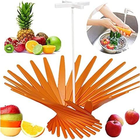 Fruit Bowl for Kitchen Counter, Creative Fruit Basket Decorative Fruit Bowl Fruit and Vegetables Holder for Counters Kitchen Countertop Home Decor Cover