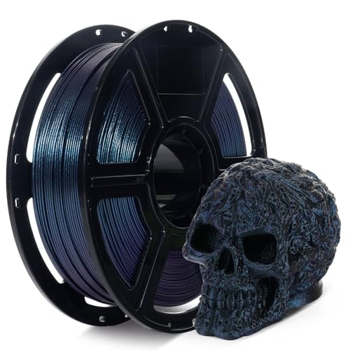 Image of FLASHFORGE Chameleon Rapid PLA Filament 1.75mm Burnt Titanium, PLA Color Shift High Speed 3D Printer Filament, Max 500mm /s Fast Printing, Display Shimmering Effects from Various Angles and Light