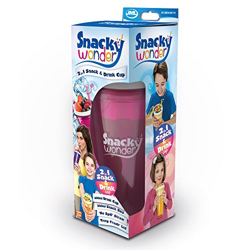 Jml Snacky Wonder - Porta-snack e bottiglietta da