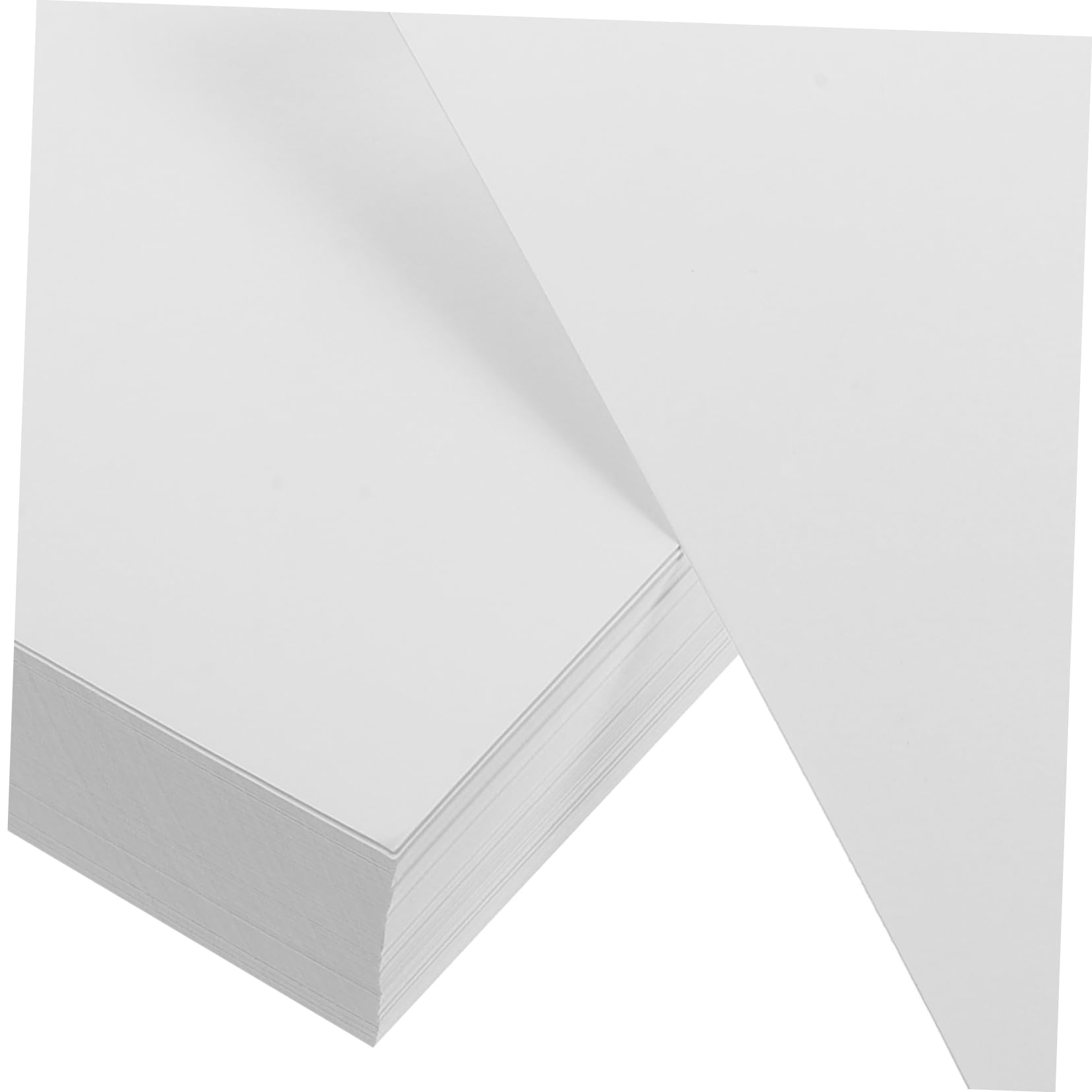 HOMSFOU 4 Sätze Fotopapier Fotografisch Dickes Papier Farbe Druckpapier Im Letter-format Einladung Glänzendes Druckerpapier Bilder Fotodruckerpapier Weiß 100 Blätter * 4