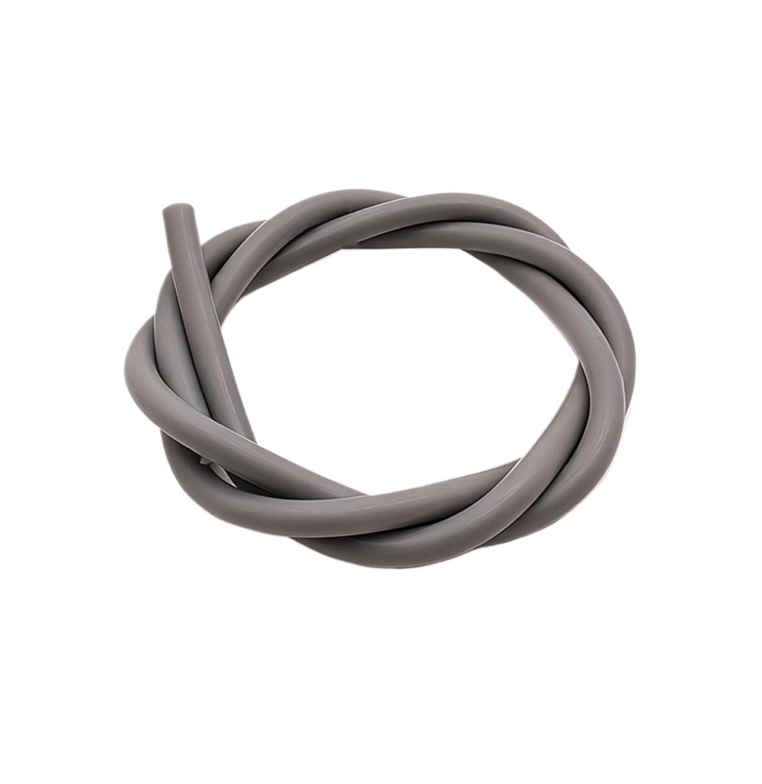 Tubo silicona ID 2-12mm elástico resistente a flexiones repetidas | Buena recuperación, mantiene la forma tras flexiones continuas(Gray,5M_ID 12XOD 16MM)