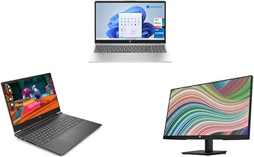 Descubre nuestra selección de HP portátiles, monitores y sobremesas