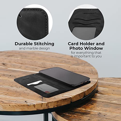 Moozy Retro Custodia per Xiaomi Redmi Note 10 Pro