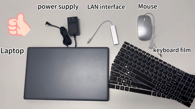 PINSTONE PC Portable Ordinateur 16 Go RAM LPDDR4 512 Go SSD 15,6 Pouces UHD Celeron N5095 Processeur Computer Avec Touch ID WiFi5 Bluetooth 4.0 USB 3.0(Film De Clavier Inclus