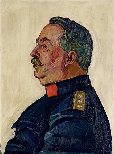 Tableau sur toile Ulrich Wille Hodler pour habiller un grand mur vide 60x90cm