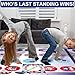 Giant Floor Games - American Patriotic Pose Balance Game, 4th of July Party Favor, Indoor Outdoor Interactive Games For Kid Adult - Promotes Physical Activity, Family Board Game Mat for Home Lawn Yard
