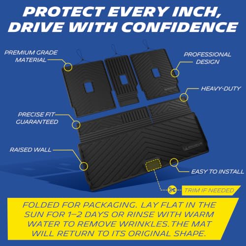 Image of Michelin Vehicle Mats for 2025-2026 Ford Expedition 7&8 Seats Standard