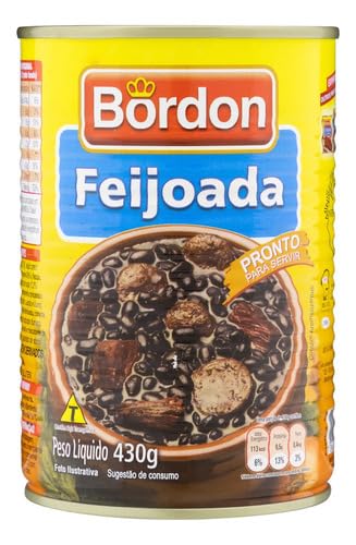 Ragoût de haricots BORDON - Feijoada Brasileira, 430g