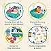 B. toys – Play Food & Basket – 18 Pieces of Toy Food – Grocery, Cooking, Play Kitchen Toys – Pretend Play Set for Toddlers, Kids – 2+ Years – Freshly Picked