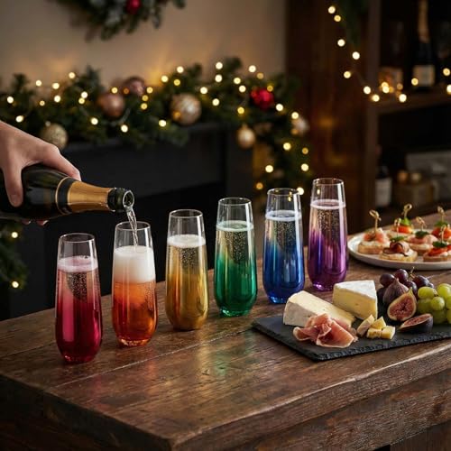 Consejos para Comprar Copas de champán sin tallo los 5 mejores. 26 Imagen adicional