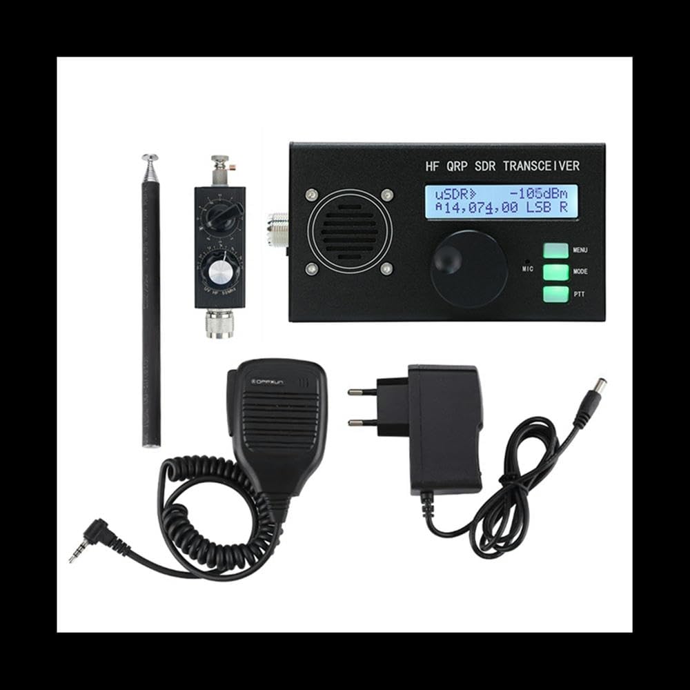 Generic for USDX USDR HF QRP SDR SSB/CW 8-Band DSP SDR QCX-SSB + QRP Shortwave EU Plug, 6924022964512
