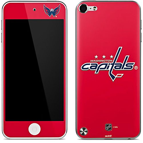 Skinit Decal MP3 Player Skin Compatible with iPod Touch (5th Gen&2012) - Officially Licensed NHL Washington Capitals Solid Background Design