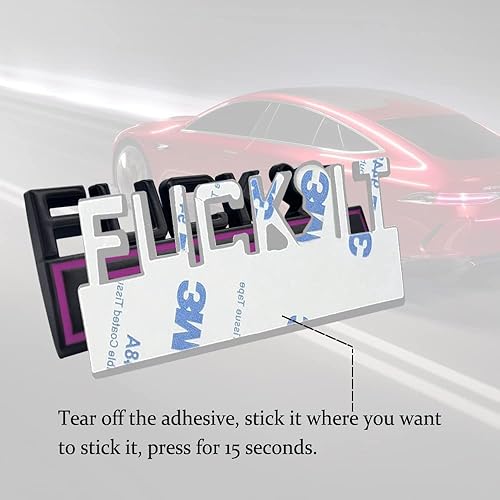 Miniatura 92 de Fuck IT Edition - Emblema para exteriores de automóvil, calcomanía 3D, emblema Fuck-IT Edition, calcomanía 3D para guardabarros, calcomanía de Azul