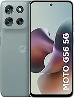 Smartphone Motorola Moto g56 5G - 256GB 24GB (8GB RAM+16GB Ram Boost) e 50MP Sony Lytia 600 Camera Ultrarresistencia militar IP68 + IP69 - Cinza