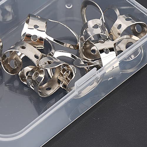 8 médiators de pouce pour guitare, médiators en acier inoxydable pour guitare, basse, banjo(Argent) - Les Beatles, Paul McCartney, John Lennon, RIngo Starr, George Harrison 8 médiators de pouce pour guitare, médiators en acier inoxydable pour guitare, basse, banjo(Argent) – Image 7