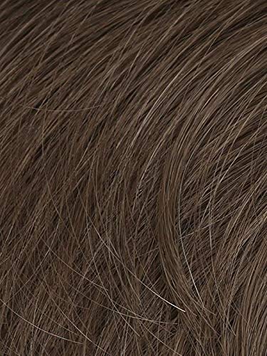 Style Wig Color M17S - HIM Mens Wigs 3" Short Spiked Slicked Haircut Heat Friendly Synthetic Lace Front No Slip Professional Avg-Large Cap Size Bundle MaxWigs Hairloss Booklet