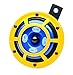 HELLA H31000001 Sharptone 12V High Tone / Low Tone Twin Horn Kit with Yellow Protective Grill, Includes Relay, 2 Horns
