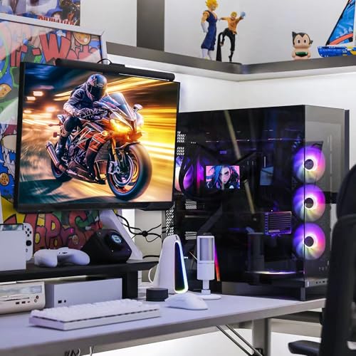 Image of wisecoco Portable Water Cooling Curved Screen Monitor 6.5 inch 2K 2560x1440 IPS with Magnic Stand External Computer Laptop OLED Monitor for PC Laptop Desktop (Black)