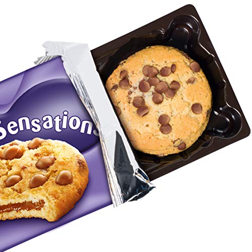 Milka Sensations Chocolade voor binnen - Cookie met chocoladestukjes en chocoladecrèmevulling - 12 x 156 g - Afbeelding 4