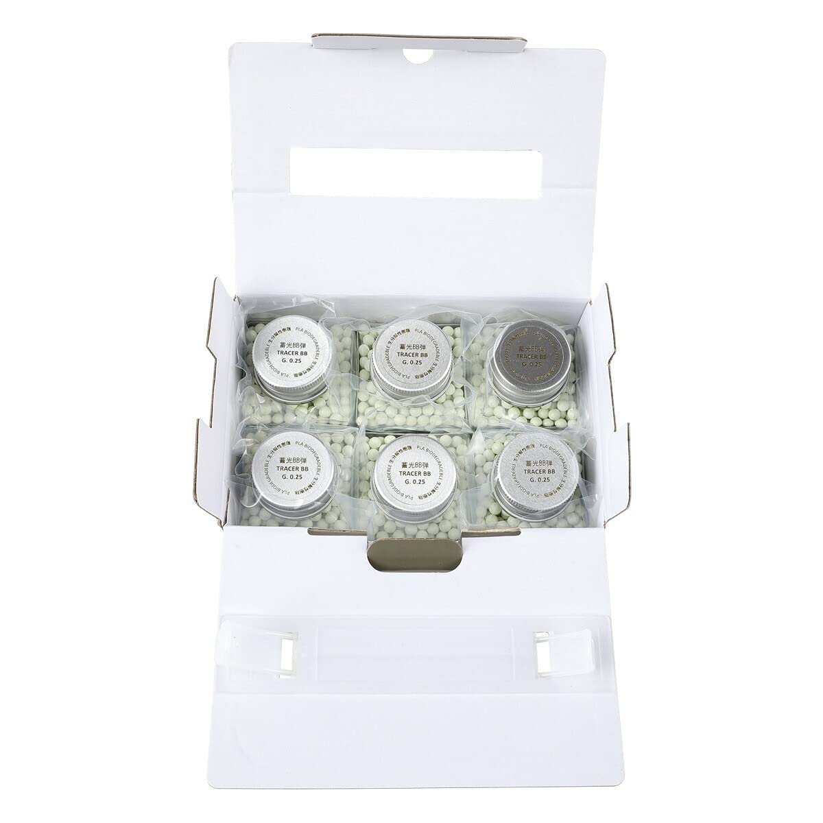 Amazon | ACETECH バイオトレーサーBB弾 (グリーン) 0.25g/1600発×6入