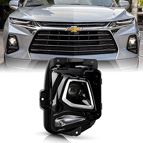 ACANII - For [HID/Xenon Model Only] 2019-2021 Chevy Blazer Projector Headlight Headlamp Replacement Right Passenger Side