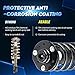 Front & Rear Strut Shock Assembly w/Coil Spring for Equinox 07-17, Chevy Captiva Sport 12-13, GMC Terrain 10-17, Pontiac Torrent/Suzuki XL-7 07-09, 172526 911258, Left & Right, 4PCS