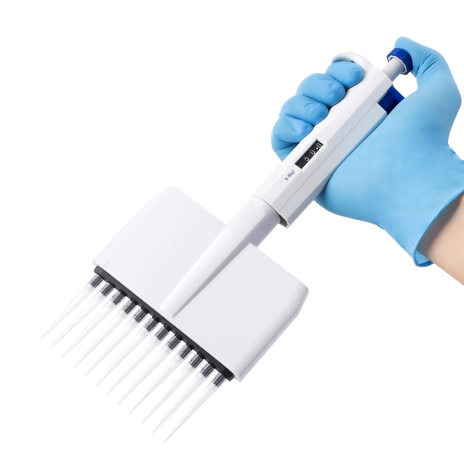 Buy FOUR E'S SCIENTIFIC Adjustable Pipettor 12Channel Multichannel