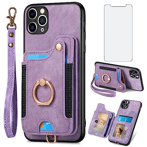 Coque iPhone 11 Pro antichoc avec vitre en verre trempé anti-vol RFID intégré