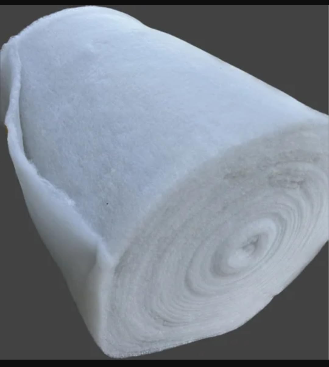 Pollyfill Fiber Sheet, 230 GSM, 60 Inches Width, 1 Inches Thickness, 2 Metre Length, Pack of 1