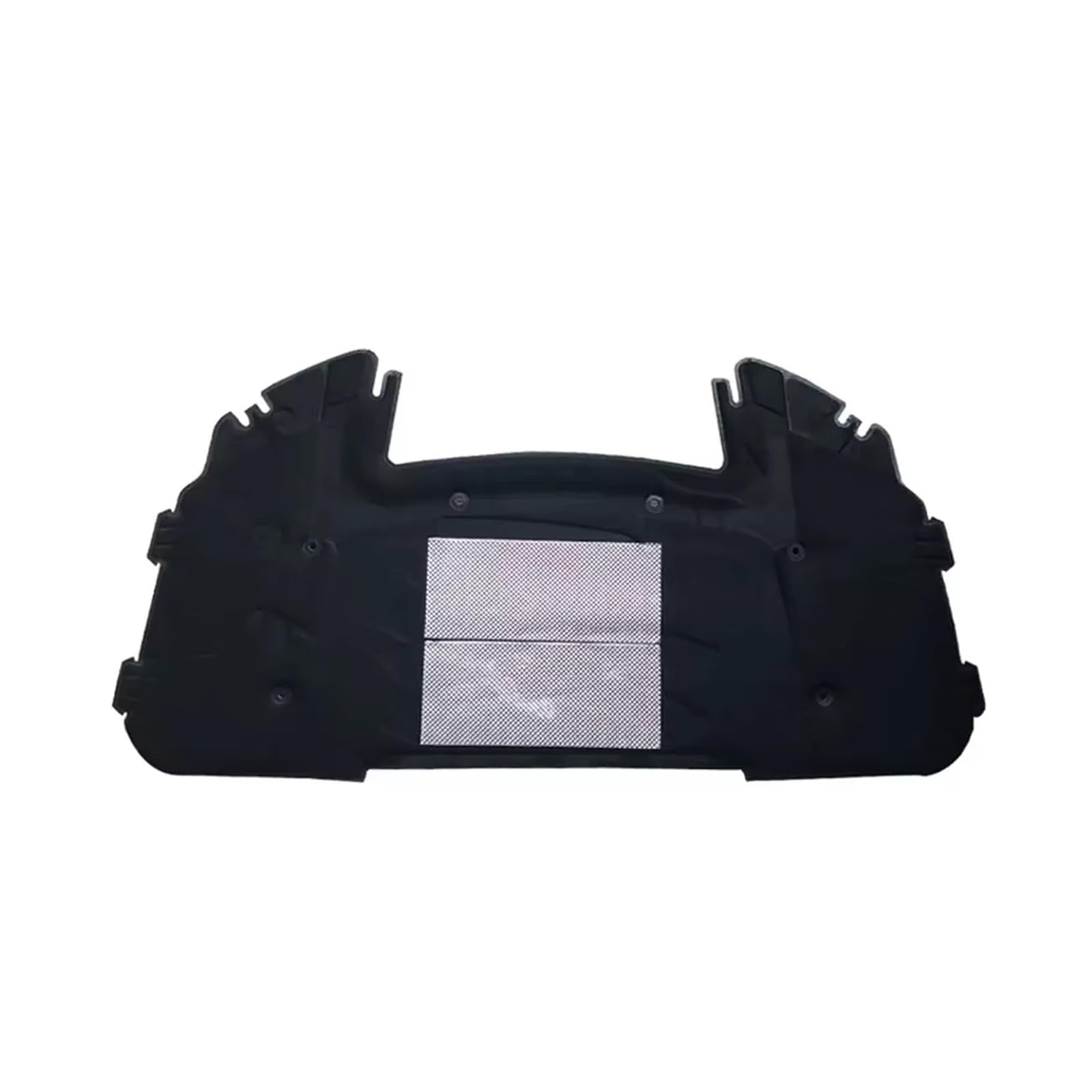 Panel de aislamiento térmico para coche Para Serie 3 E90 E91 E92 E93 323i 325i 2005-12 Almohadilla de aislamiento térmico y acústico para el capó del motor delantero.(2 Aluminum)