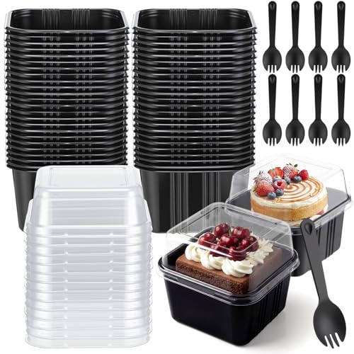 Save 28% on LemonRoad 25-Pack 8oz Dessert Cups with Lids & Spoons