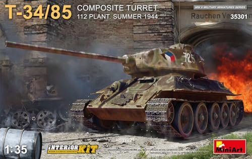 Tourelle composite T-34-85 MiniArt 35301 kit plastique char soviétique 1/35