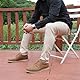Hawkwell Herren-Oxford-Schuhe in Übergröße, leger, bequem, Business-Sneaker, Braun, PU, ​​EU 48